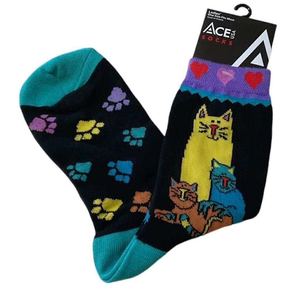 Cute Cat Socks for Women 12